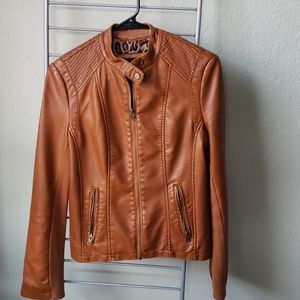 Brown/Tan Jacket with Leopard interior